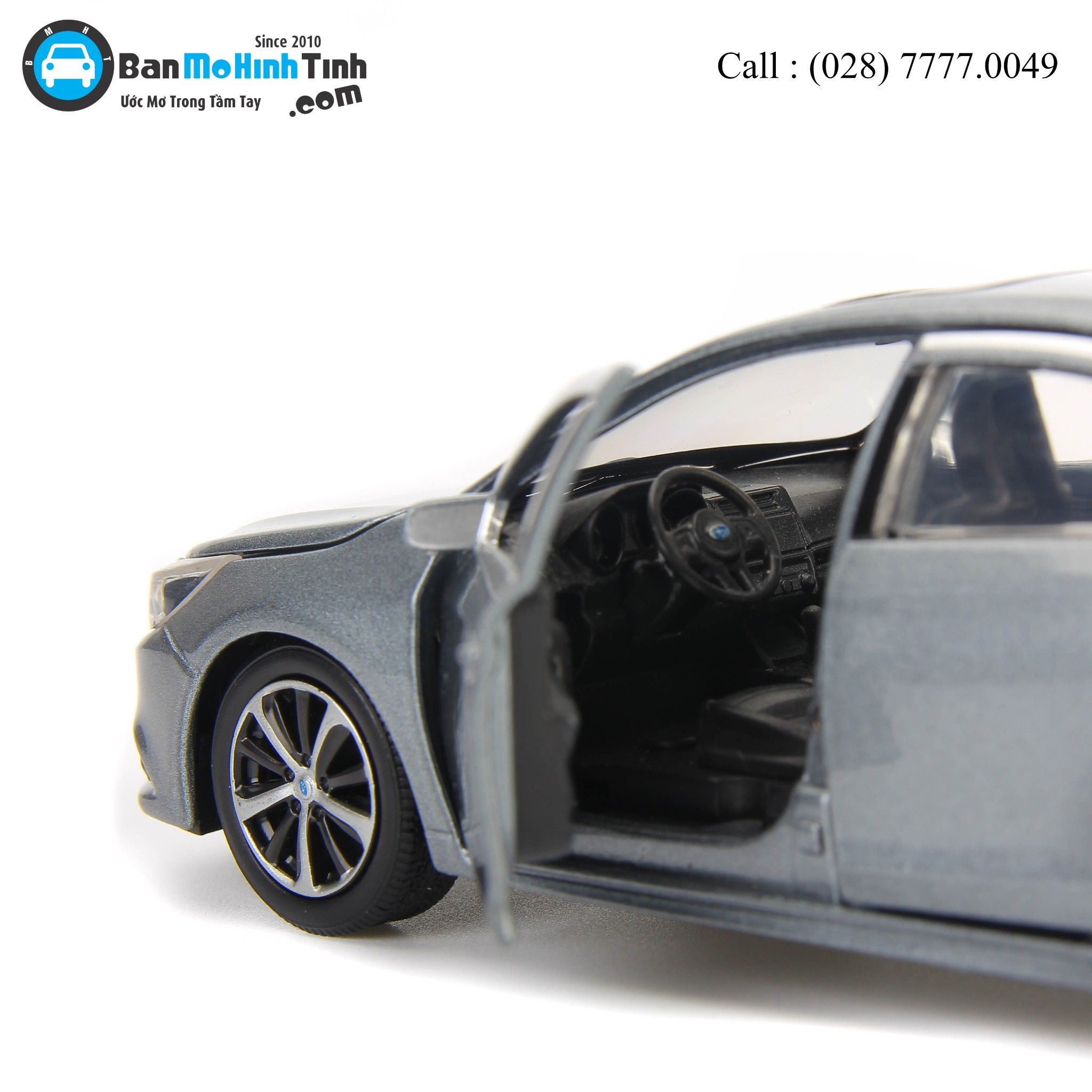Mô hình xe Subaru Legacy Dark Grey 1:32 Jackiekim