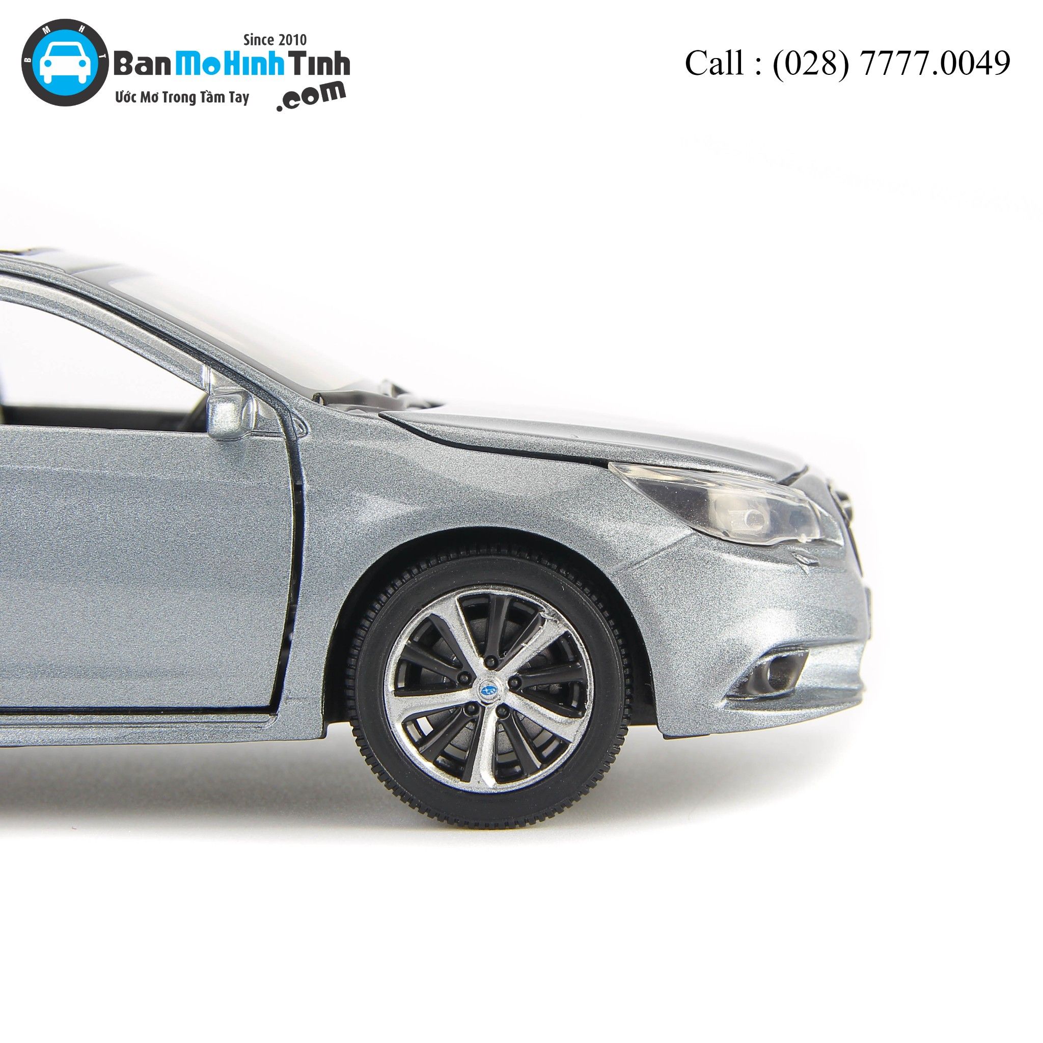 Mô hình xe Subaru Legacy Dark Grey 1:32 Jackiekim