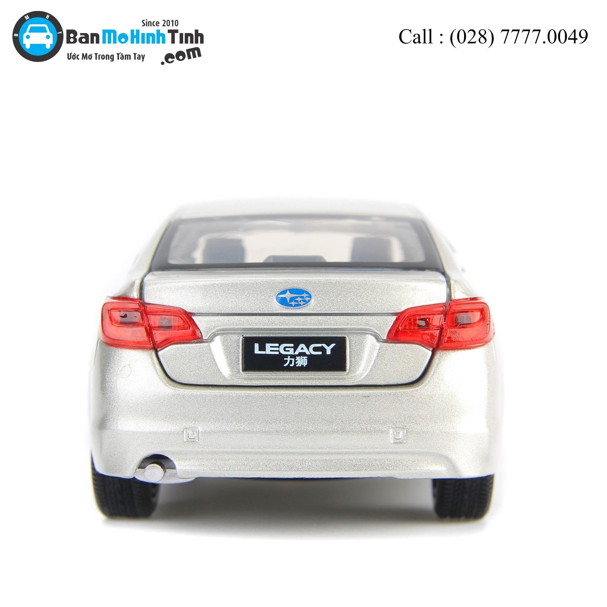 Mô hình xe Subaru Legacy Dark Silver 1:32 Jackiekim