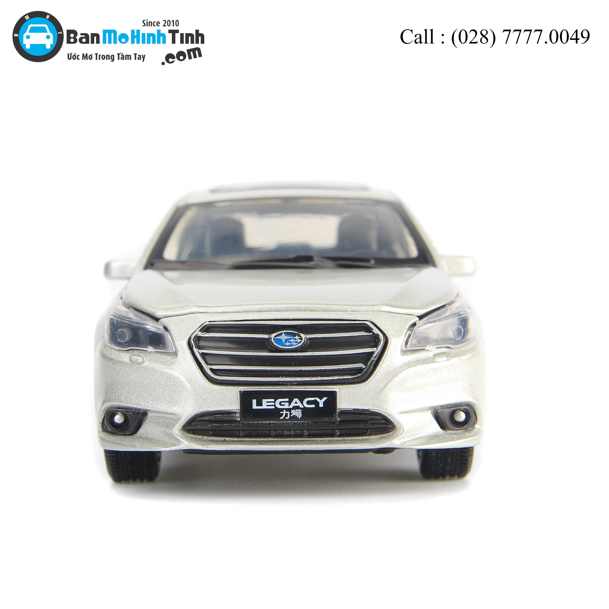 Mô hình xe Subaru Legacy Dark Silver 1:32 Jackiekim