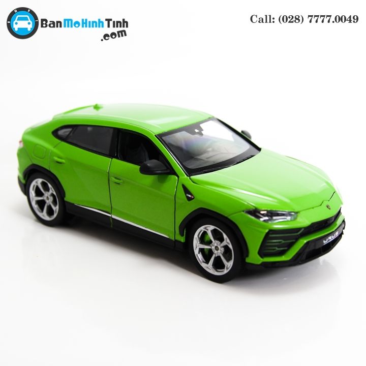 MÔ HÌNH LAMBORGHINI URUS GREEN 1:24 WELLY- 24094