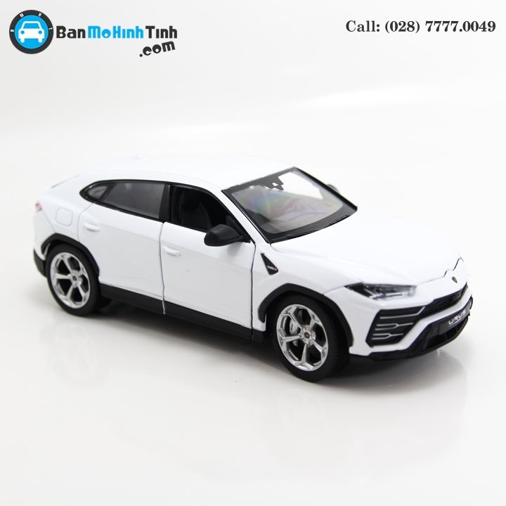 MÔ HÌNH LAMBORGHINI URUS WHITE 1:24 WELLY- 24094W