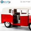 Mô hình xe Volkswagen T1 Classical Bus Red 1:36 Welly- 49764