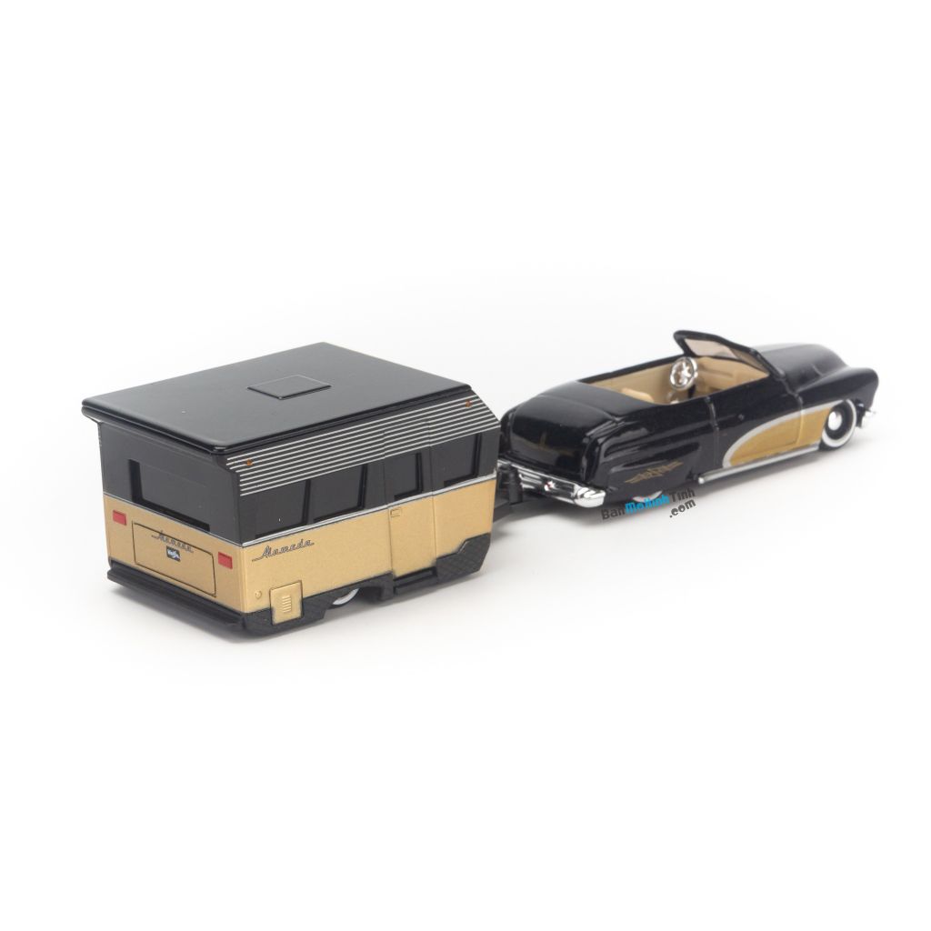 Mô hình xe 1950 Mercury Alameda Trailer Set 1:64 Maisto - 20-15943+20-15007