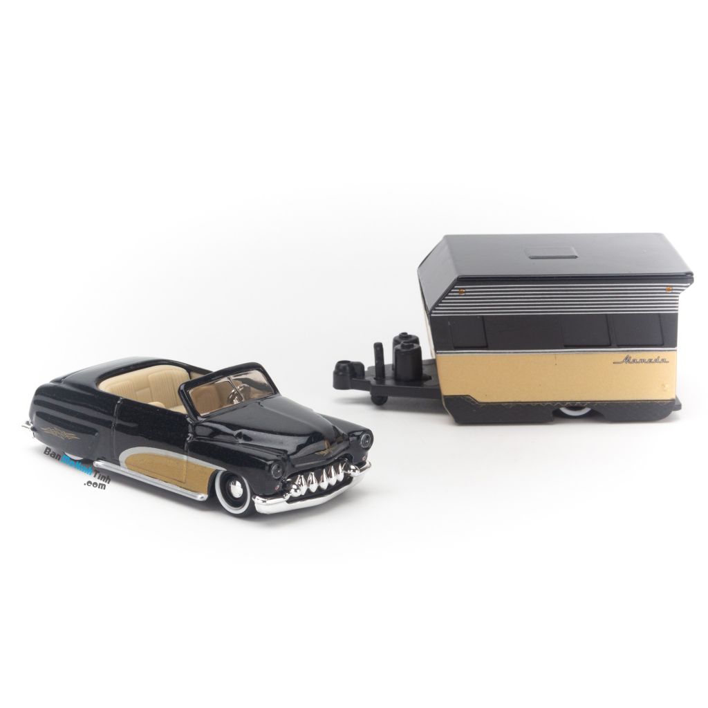 Mô hình xe 1950 Mercury Alameda Trailer Set 1:64 Maisto - 20-15943+20-15007