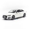 Mô hình xe Audi A4L 2020 1:18 Dealer White (1)