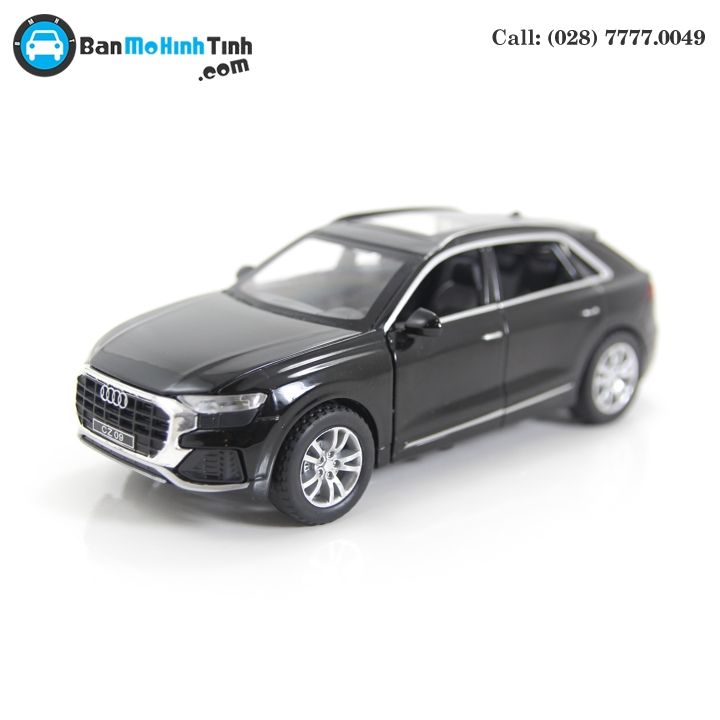 MÔ HÌNH AUDI Q8 BLACK 1:32 CHEZHI