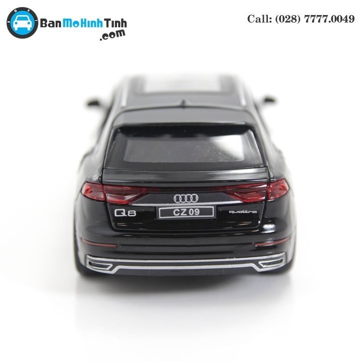 MÔ HÌNH AUDI Q8 BLACK 1:32 CHEZHI