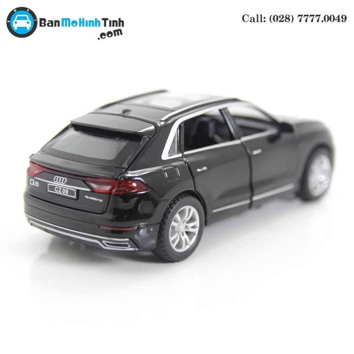 MÔ HÌNH AUDI Q8 BLACK 1:32 CHEZHI