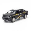 Mô hình xe Chervolet Silverado 1:32 Matte Black (1)