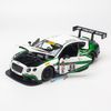 Mô hình xe Bentley Continental GT3 No.88 1:24 Bburago White (4)