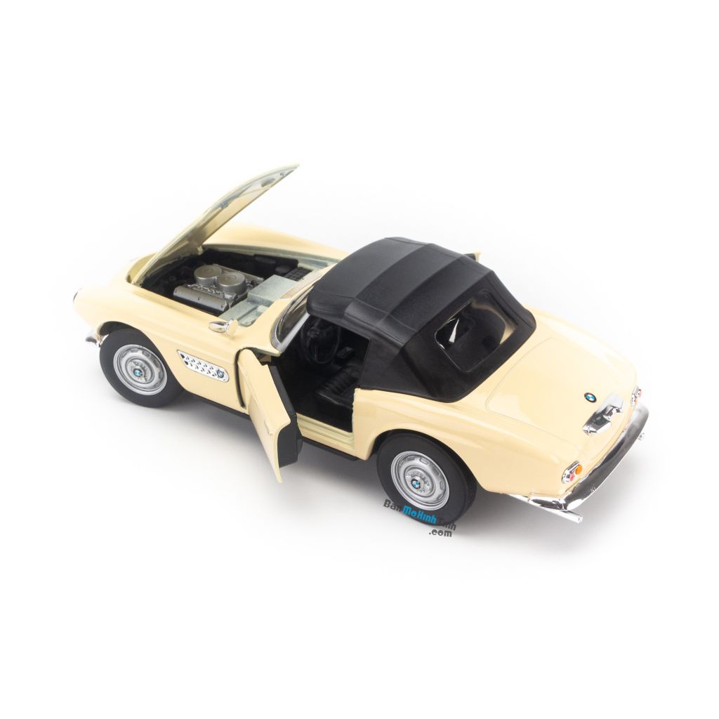 Mô hình xe BMW 507 Soft-Top 1:24 Welly - 24097H