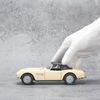 Mô hình xe BMW 507 Soft-Top 1:24 Welly Cream (5)