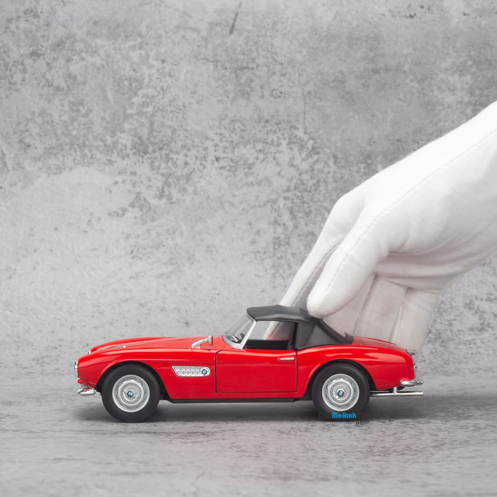 Mô hình xe BMW 507 Soft-Top 1:24 Welly - 24097H