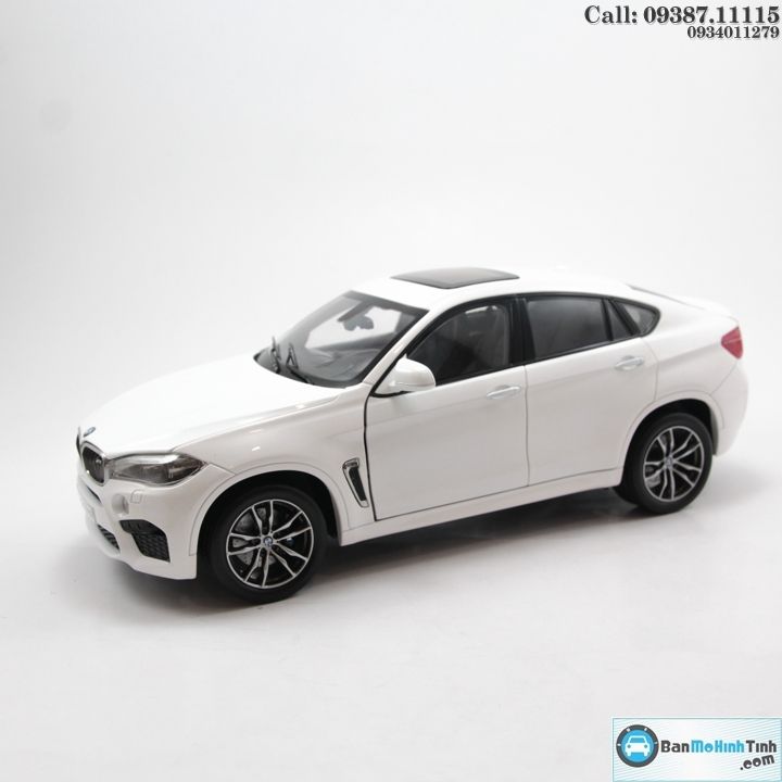 MÔ HÌNH BMW X6 M WHITE 1:18 NOREV
