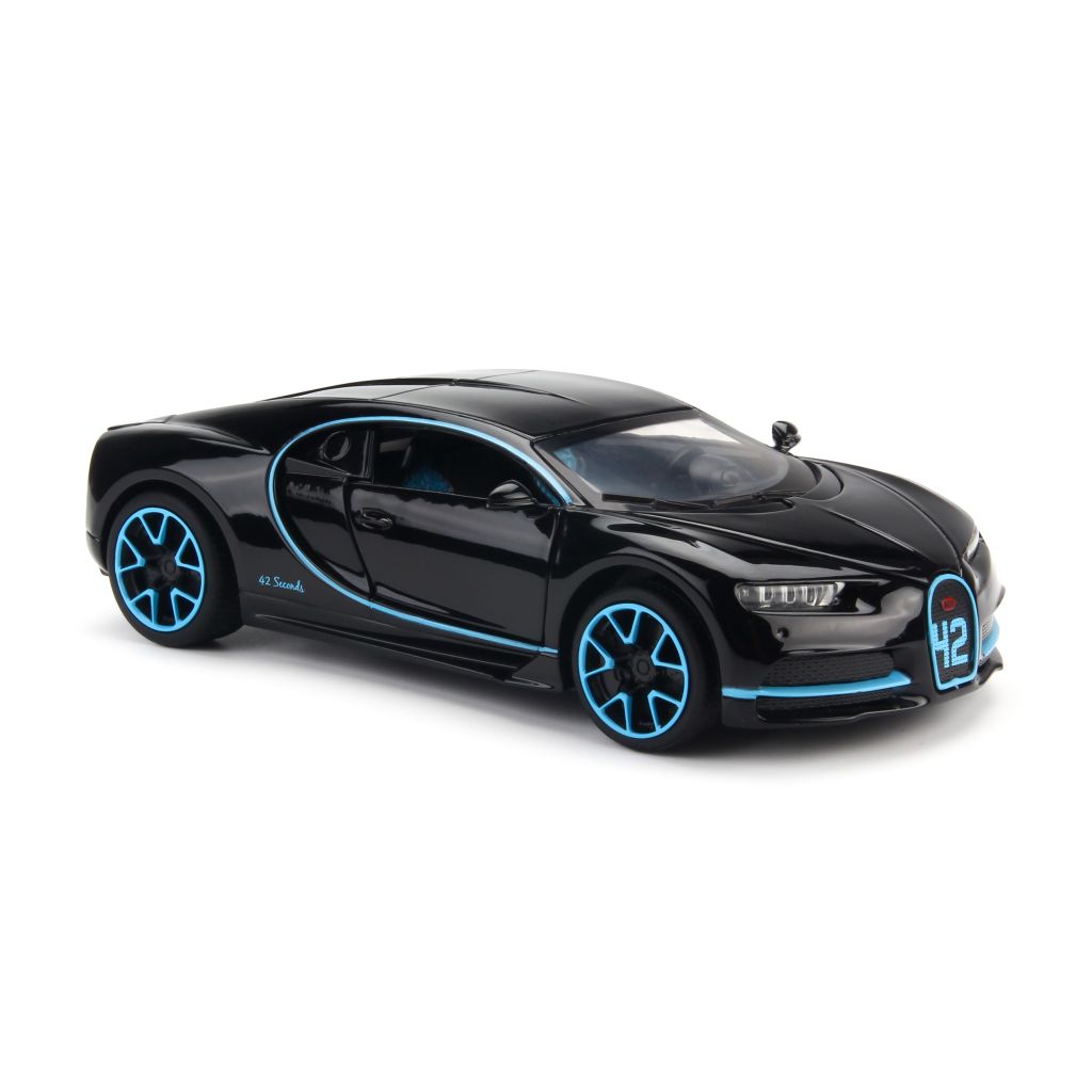 Mô hình xe Bugatti Chiron 2015 Black 1:32 Miniauto