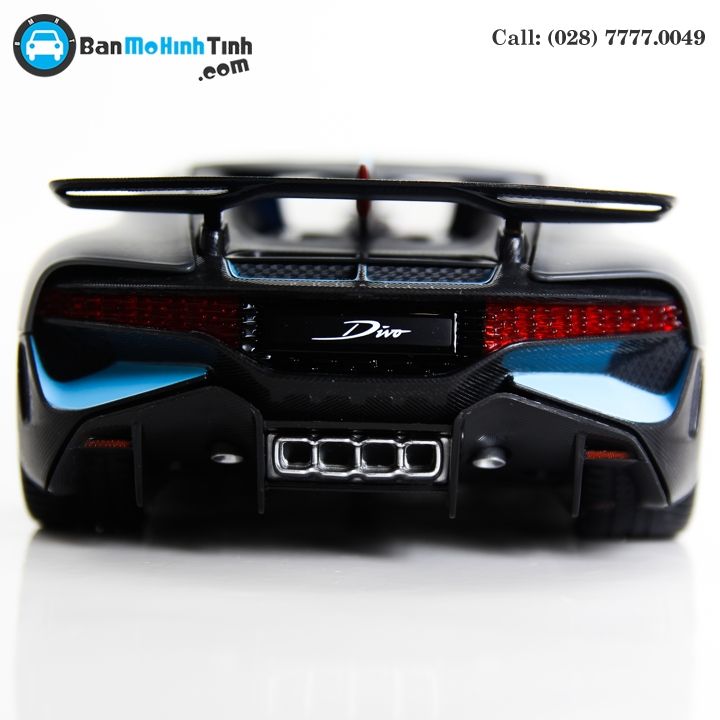 MÔ HÌNH BUGATTI DIVO DARK GRAY 1:18 BBURAGO- MH18-11045