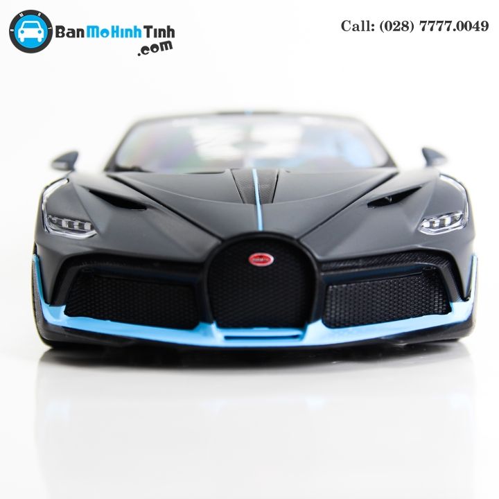 MÔ HÌNH BUGATTI DIVO DARK GRAY 1:18 BBURAGO- MH18-11045