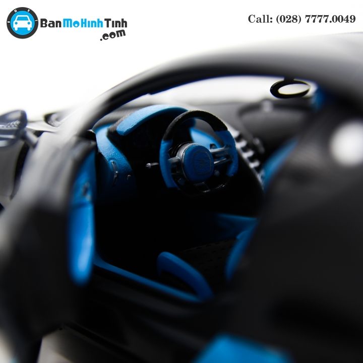 MÔ HÌNH BUGATTI DIVO DARK GRAY 1:18 BBURAGO- MH18-11045