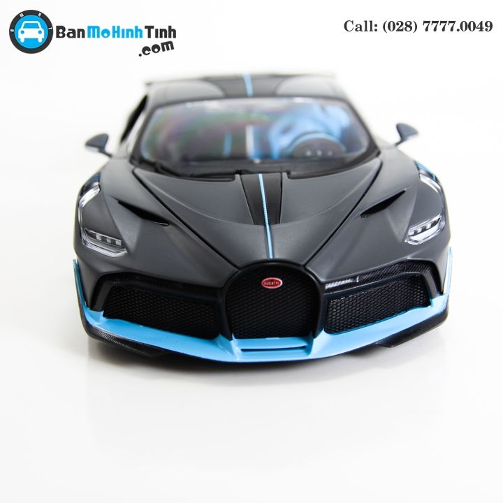 MÔ HÌNH BUGATTI DIVO DARK GRAY 1:18 BBURAGO- MH18-11045