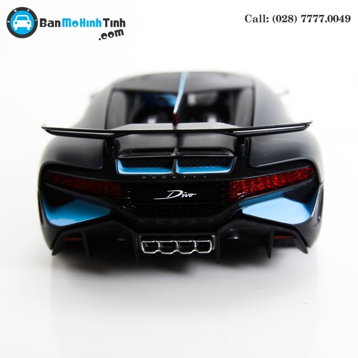 MÔ HÌNH BUGATTI DIVO DARK GRAY 1:18 BBURAGO- MH18-11045