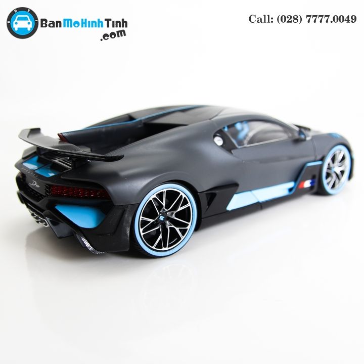 MÔ HÌNH BUGATTI DIVO DARK GRAY 1:18 BBURAGO- MH18-11045