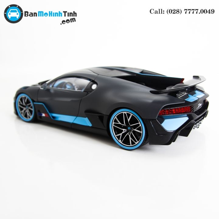 MÔ HÌNH BUGATTI DIVO DARK GRAY 1:18 BBURAGO- MH18-11045