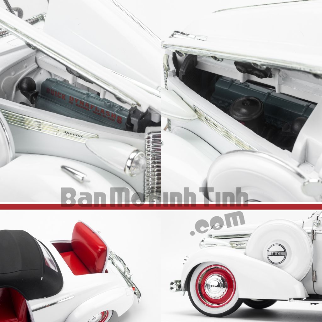 Mô hình xe Buick Century 1938 1:18 Signature