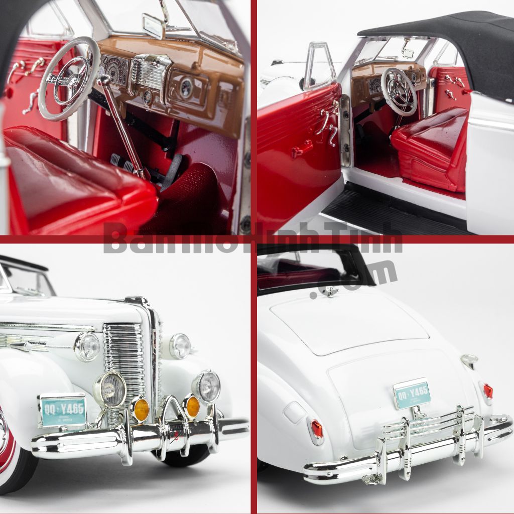 Mô hình xe Buick Century 1938 1:18 Signature