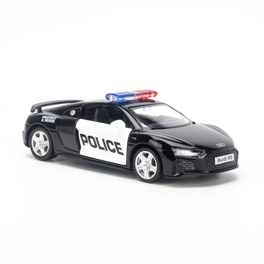 Mô hình xe cảnh sát Audi R8 Coupe Police 1:36 Uni