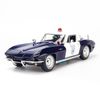 Mô hình xe cảnh sát Chevrolet Corvette 1965 Police 1:18 Maisto (1)