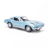 Mô hình xe Chevrolet Corvette 1963 1:24 Welly Light Blue