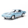 Mô hình xe Chevrolet Corvette 1963 1:24 Welly Light Blue (1)