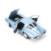 Mô hình xe Chevrolet Corvette 1963 1:24 Welly Light Blue (4)