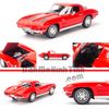 Mô hình xe Chevrolet Corvette 1963 1:24 Welly Red (3)