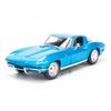 Mô hình xe Chevrolet Corvette 1965 1:18 Maisto Blue (1)