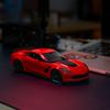 Mô hình xe Chevrolet Corvette Z06 2017 1:24 Welly Red (6)