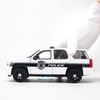 Mô hình xe Chevrolet Tahoe 2008 Police Car 1:24 Welly White giá rẻ (6)
