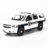Mô hình xe Chevrolet Tahoe 2008 Police Car 1:24 Welly White giá rẻ (1)