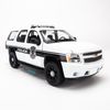 Mô hình xe Chevrolet Tahoe 2008 Police Car 1:24 Welly White giá rẻ (4)