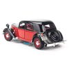 Mô hình tĩnh xe cổ Citroen 15CV TA 1938 Black/Red 1:24 Bburago giá rẻ (5)