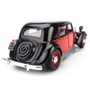 Mô hình tĩnh xe cổ Citroen 15CV TA 1938 Black/Red 1:24 Bburago giá rẻ (7)