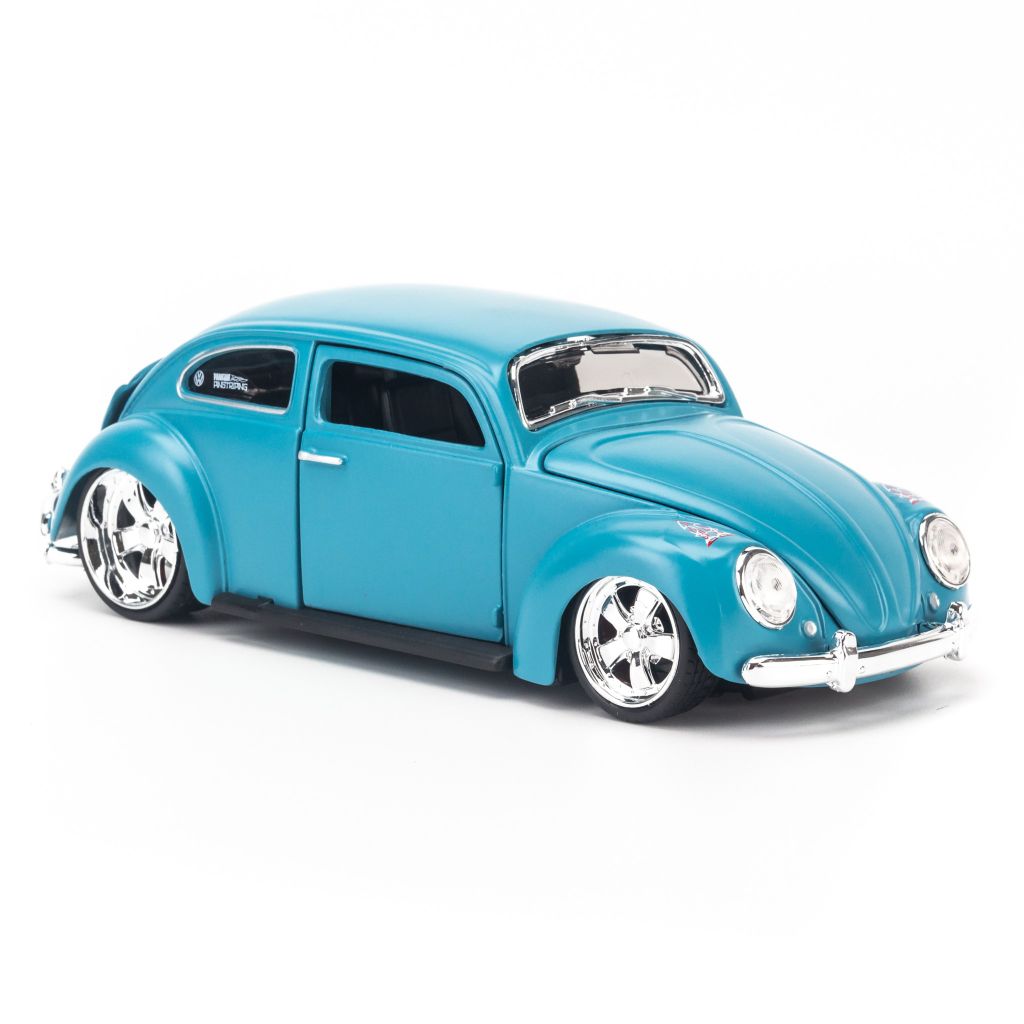Mô hình xe cổ Volkswagen Beetle 1:24 Maisto Outlaws Blue