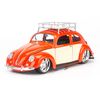 Mô hình xe cổ Volkswagen Beetle 1951 1:18 Maisto Orange (1)