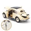 Mô hình xe Volkswagen Classic Beetle 1:18 Welly Cream (5)