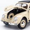 Mô hình xe Volkswagen Classic Beetle 1:18 Welly Cream (7)