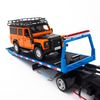 Mô hình xe cứu hộ Nissan Cabstar Truck 1:32 Dealer Blue giá rẻ (11)