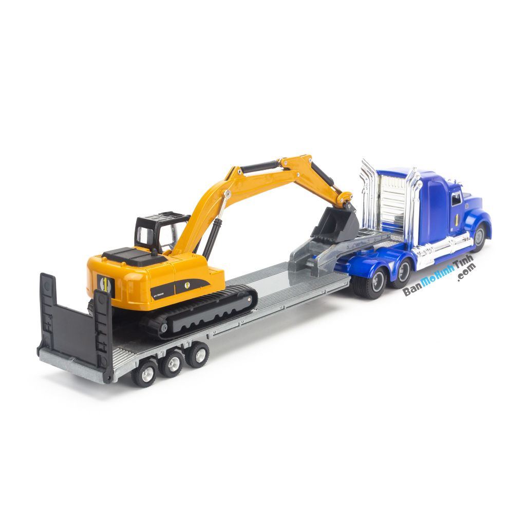 Mô hình xe đầu kéo máy xúc 1:50 H1Toys