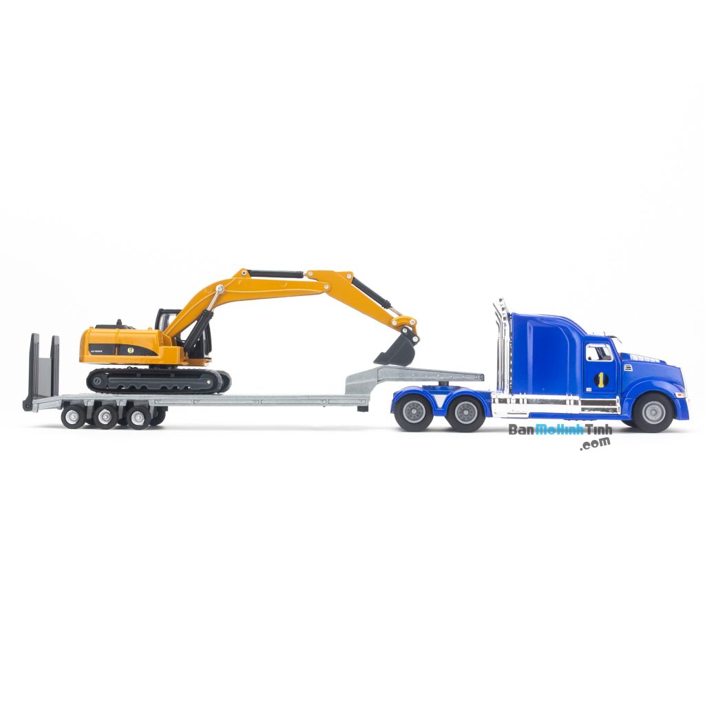 Mô hình xe đầu kéo máy xúc 1:50 H1Toys