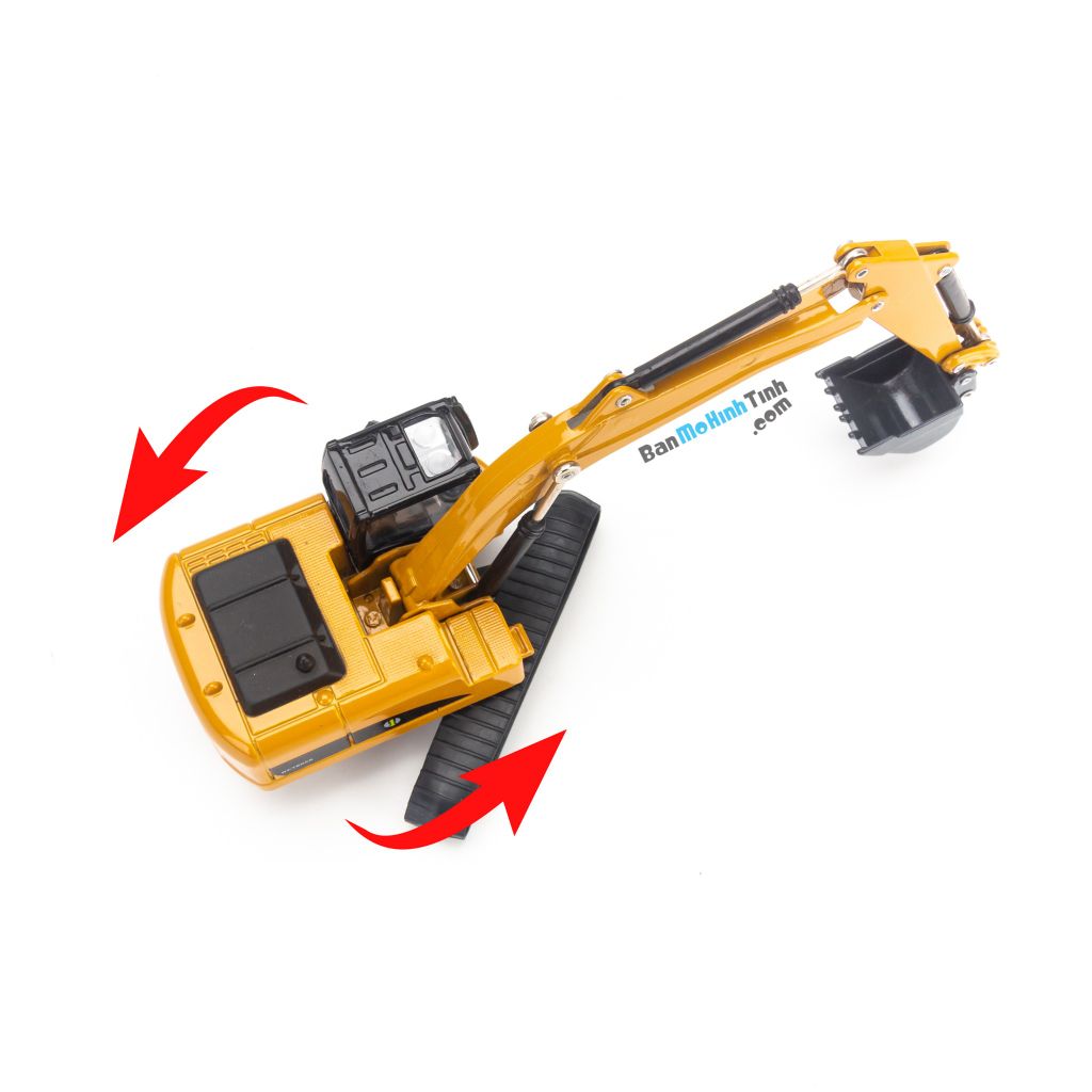Mô hình xe đầu kéo máy xúc 1:50 H1Toys